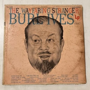Burl Ives The Wayfaring Stranger 1955 Mono LP CL 628 6-eye G+/VG+ - Picture 1 of 9
