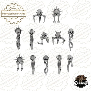Imperial Citizens - Servitors - Cyberskulls (x12) - Bild 1 von 1