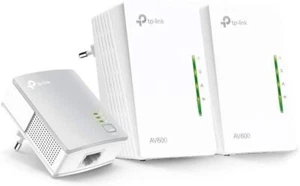 TP-Link WLAN Powerline Adapter Triple Set TL-WPA4220T KIT Wi-Fi Fast-Ethernet - Bild 1 von 2