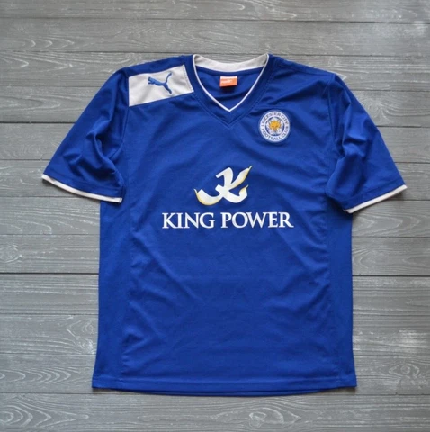 LEICESTER CITY HOME FOOTBALL SHIRT 2012/2013 SOCCER JERSEY TRIKOT MENS L Cover