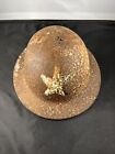 World War I United States Army Steel Doughboy Helmet. Painted STAR