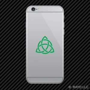 (2x) Triquetra Cell Phone Sticker Mobile #2 paganism many colors - Picture 1 of 19