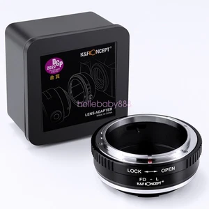 K&F Concept Manual Adapter For Canon FD & FL 35mm Lens to Leica L Mount Camera - Picture 1 of 7