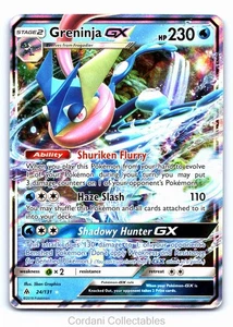 Greninja GX 24/131 - Forbidden Light - Pokemon Card - Near Mint - Foto 1 di 2