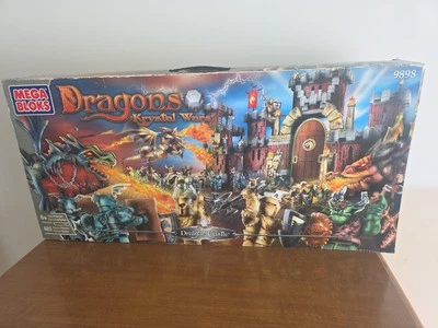 Mega Bloks Dragons Krystal Wars Draigar Castle 9898 New In The BOX RARE  - Image 1 of 3
