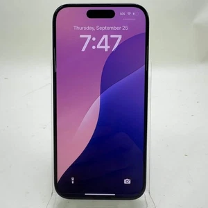 Entsperrt Apple iPhone 15 Pro 128GB Schwarz MTQM3LL/A - Bild 1 von 7