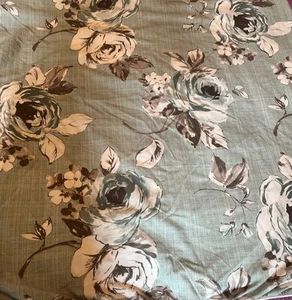 Dunelm Floral Bedding king size 2 pillowcases - Picture 1 of 4