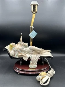 Vintage Eine Santini Dame Skulptur Lampe - Bild 1 von 8
