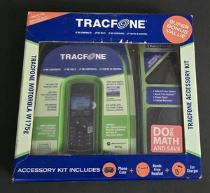 Motorola W175g TracFone With Super Bonus Value Accessory Kit - Picture 1 of 9