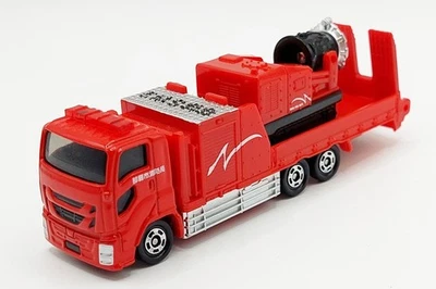 Vehículo Soplador Hiper Niebla Takara Tomy Long Type Tomica No.128 Isuzu Giga Foto 1 de 4