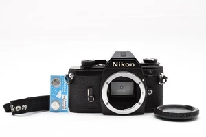 Cuerpo de cámara fotográfica Nikon EM 35mm SLR negro probado, sellos nuevos Japón 【Exc+5】 5280 - Imagen 1 de 14