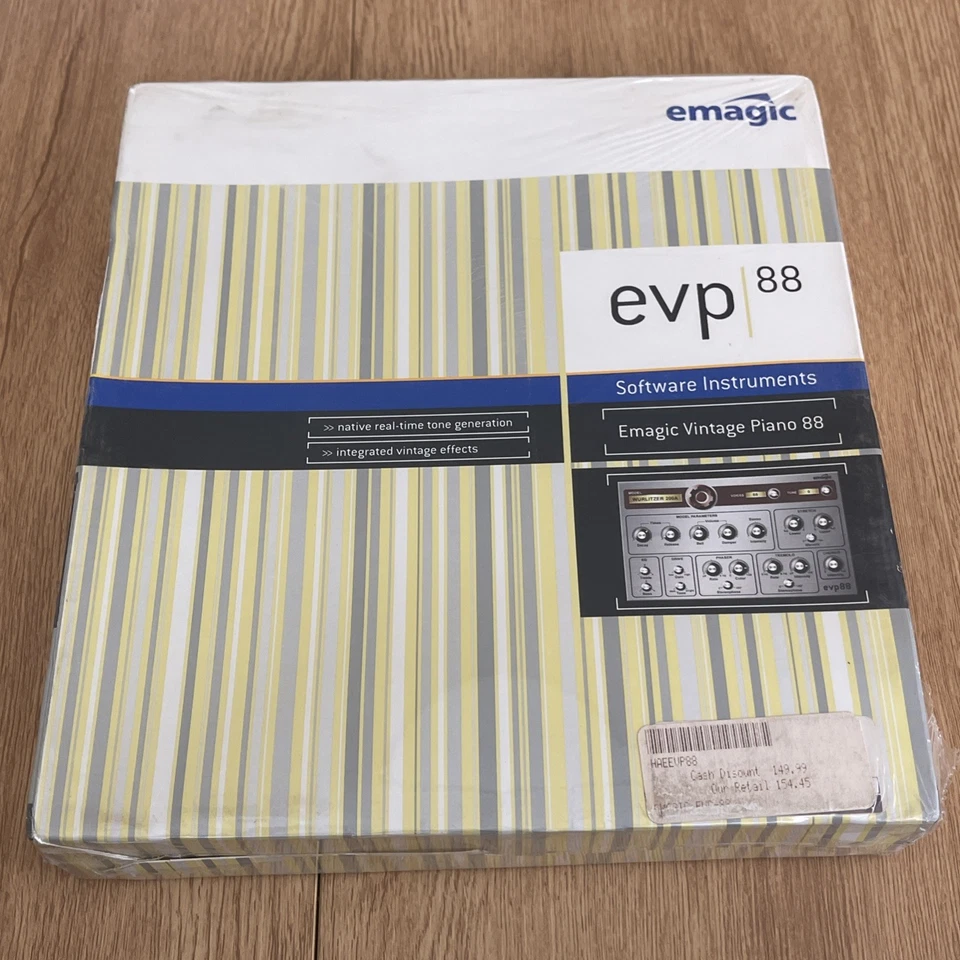 Emagic evp88 Software Instruments Vintage Fender Electric Piano 88 Simulation - Image 1 of 4