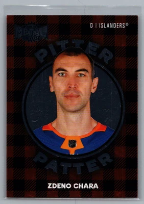 2021-22 Skybox Metal Universe - Pitter Patter Zdeno Chara #PP-20 - Image 1 of 2