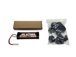 Nueva batería y cargador Hpi Racing Plazma 1800MAH 7,2 V NiMH pieza de radiocontrol #16487 - Imagen 1 de 2