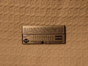 Vintage Agfa Camera Weekly Exposure Light Value Calculator Meter - Picture 1 of 5