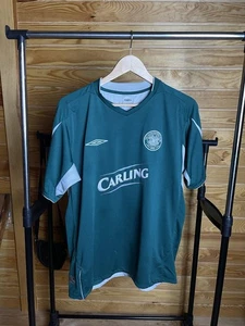 Vintage Umbro Celtic FC Away Soccer Jersey 2004 Size L - Picture 1 of 8