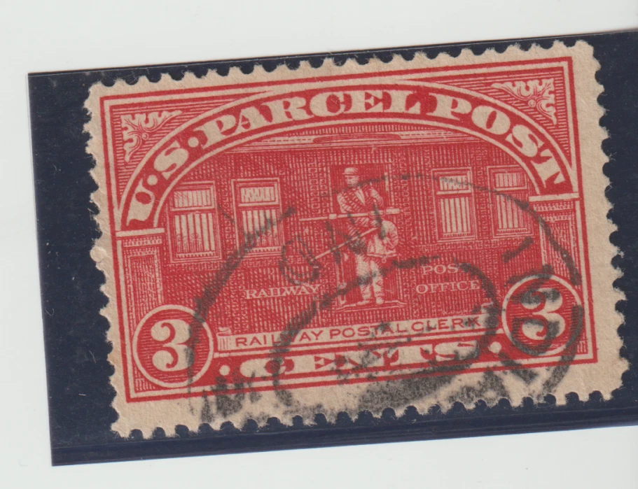 US Scott #Q3 Used Parcel Post CV$6.00 - Image 1 of 1