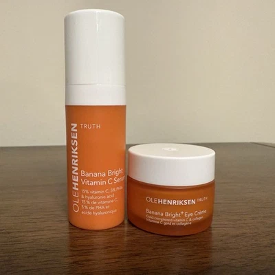 Ole Henriksen Truth BananaBright+ Crema para ojos y suero de vitamina C, nuevo Foto 1 de 4