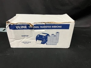 (11 Bänder) - ULINE - S-18466 - TT BAND WACHS/HARZ 4,33" x 244' - (NEU im Karton) - Bild 1 von 3