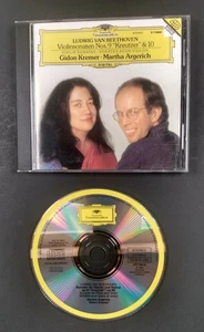 Beethoven Violin Sonatas Nos. 9 "Kreutzer" & 10 Gidon Kremer Martha Argerich CD - Picture 1 of 2