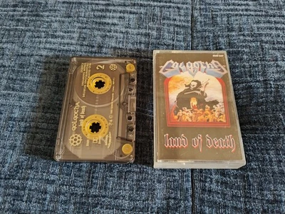 Golgotha - Land of Death Cassette MC Vader Betrayer Mortal Slaughter Armagedon - Image 1 of 4