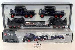 Corgi 1/50 Scale 17701 - 2 Scammell Constructors & 24 Wheel Low Loader Pickfords - Picture 1 of 2