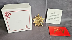 2013 STAR OF WONDER Annual Gold-Plated Ornament from Danbury Mint - Picture 1 of 3