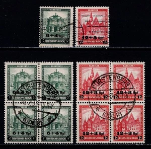 Germany Sc# B42-43 used10 CV $60+ GTC14 - Bild 1 von 2