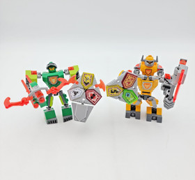 Lego Nexo Knights Battle suit Axl & Battle Suit Aaron 70364 - 70365 Lot of 2