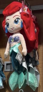 Disney Parks Princess Ariel Plush Doll – The Little Mermaid – 14 NEW - Picture 1 of 1