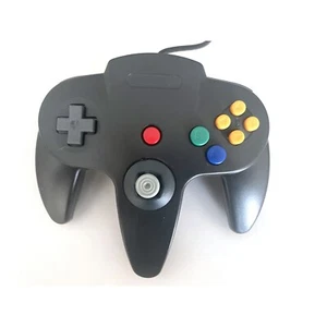 Controlador USB N64 para PC, Mac, Raspberry Pi Classic Retro Gamepad Negro - Imagen 1 de 4