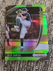 Alex Santos 2020 Panini Prizm Draft Picks Green Refractor 25/75 Houston Astros  - Picture 1 of 10