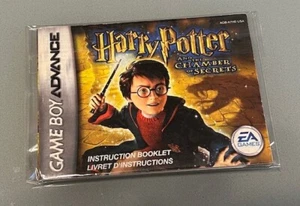 Harry Potter Chamber of Secrets Nintendo Gameboy Advance Manual Only - Picture 1 of 2