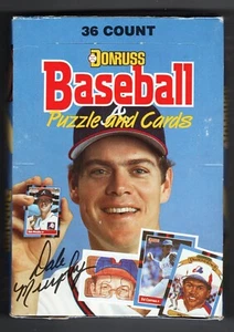 1988 Donruss Baseball Puzzle and Cards New Box - Picture 1 of 1