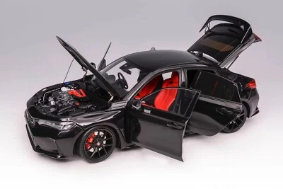 1/18 MotorHelix 本田 Civic Type R ( FL5 ) 2023 年光泽黑色 RHD — 第 1/4 张图片