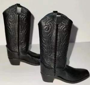BattleGear giocattolo scala 1/6 - Stivali da cowboy neri in morbida pelle - Foto 1 di 4