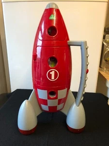 ELC Happyland Red Space Rocket With Lights and Sounds, 2 x Spaceman and Dog - Picture 1 of 5