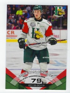 2018-19 Halifax Mooseheads (QMJHL) Jocktan Chainey