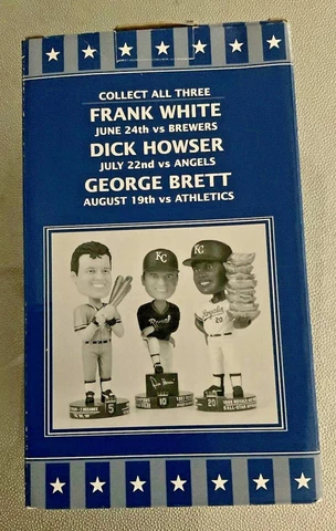 2006 GEORGE BRETT Bobblehead KANSAS CITY ROYALS RETIRED NUMBER RARE Cover