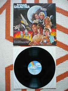 Battlestar Galactica Original Soundtrack Vinyl 1978 MCA R/S Alsdorf 1A/1B LP EXC - Picture 1 of 11