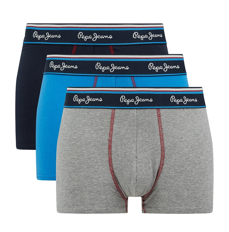 Pepe Jeans Hombre Short Trunk Boxers Pack de 3 M - Imagen 1 de 1