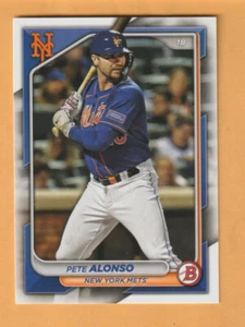 Pete Alonso New York Mets 2024 Bowman #72 Florida Gators - Picture 1 of 2