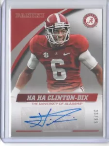 2015 Panini Collegiate Alabama Autograph Silver Ha Ha Clinton-Dix /99 Auto - Picture 1 of 7