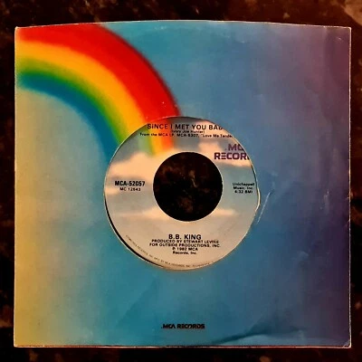 B B King - One Of Those Nights / Since I Met You Baby - 1982 US 7" - Image 1 of 2