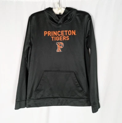 Princeton Tigers Sudadera con Capucha XL Niño Negro Pullover Manga Larga Bolsillo Universidad NJ Foto 1 de 4