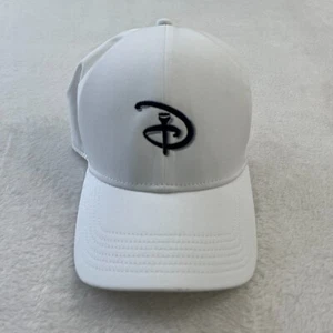 Walt Disney Golf Ahead Adjustable White Baseball Hat Cap S/M Classic Fit - Foto 1 di 5