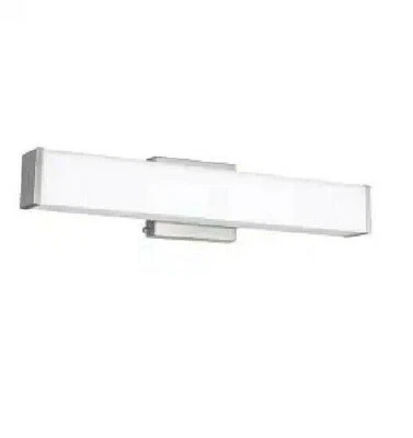 Luz LED integrada Generation Lighting Aldridge 4516191S-962, níquel escovado - Imagem 1 de 4
