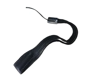 Genuine Nokia Black Leather Carry Strap for Nokia Mobile Phones - Picture 1 of 4