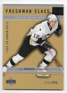 03/04 UD HONOR ROLL FRESHMAN CLASS ROOKIES RC /800 (#133-167) U-Pick From List