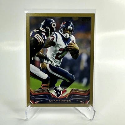 2013 Topps Football Arian Foster Gold #/2013 Houston Texans - Image 1 of 2